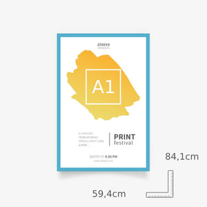 A1 poster: customized printing with Zebeep