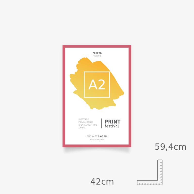 Affiche A2 : un format universel