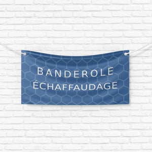 Banderole pour échaffaudage