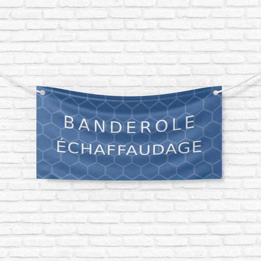 Banderole pour échaffaudage