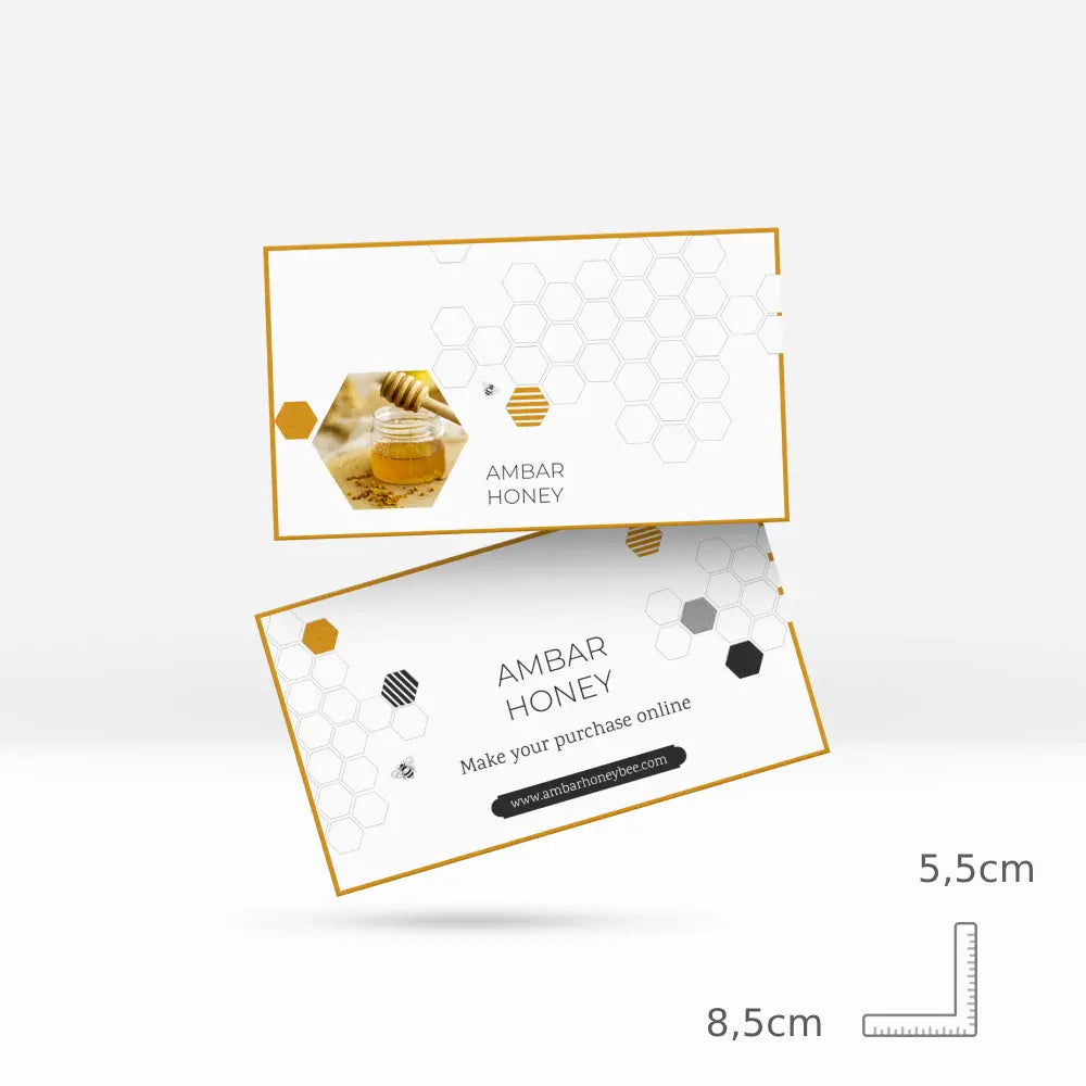 Business card 8.5x5.5cm