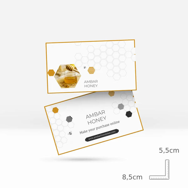 Business card 8.5x5.5cm