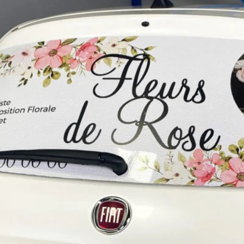 Sticker voiture (vitre arrière)